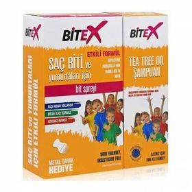 Bitex 100 ml Saç Biti ve Sirkeleri için Bit Spreyi ve Metal Tarak