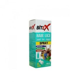 Bitex 100 ml Saç Biti ve Sirkeleri için Bit Spreyi ve Metal Tarak