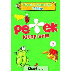 BİTİŞİK EĞİK YAZILI PETEK KİTAPLARIM DIZISI (15 KITAP+7 YAŞ ETKINLIK KİTABI) - KOLEKTIF