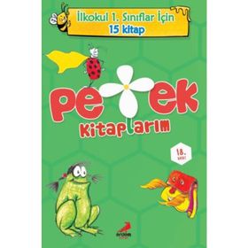 BİTİŞİK EĞİK YAZILI PETEK KİTAPLARIM DIZISI (15 KITAP+7 YAŞ ETKINLIK KİTABI) - KOLEKTIF