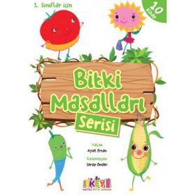 Bitki Masalları Serisi - 1. Sınıflar İçin Okuma Kitapları - Key Yayınları