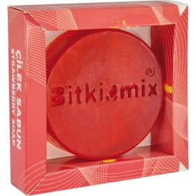Bitkimix 100 gr Gliserinli Şeffaf Çilek Sabun