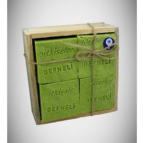 Bitkiselce 1 kg El Yapımı Defneli Gar Sabunu