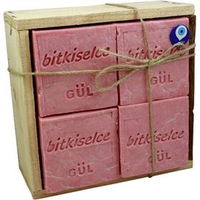 Bitkiselce 1 kg El Yapımı Gül Sabunu