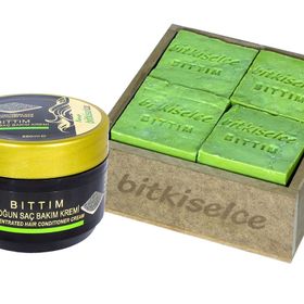 Bitkiselce 4'lü Bıttım Sabunu ve Saç Maskesi Saç Dökülmesine Karşı Etkili