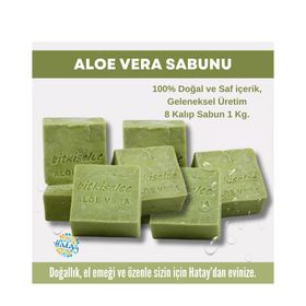 Bitkiselce 4x450 gr El Yapımı Aloavera Sabunu