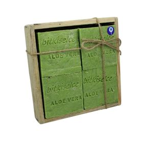 Bitkiselce 4x450 gr El Yapımı Aloavera Sabunu