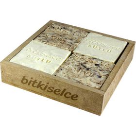 Bitkiselce 4x450 gr El Yapımı Kahve Sabunu
