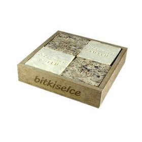 Bitkiselce 4x450 gr El Yapımı Kahve Sabunu