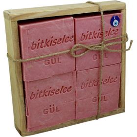 Bitkiselce 500 gr El Yapımı Gül Sabunu