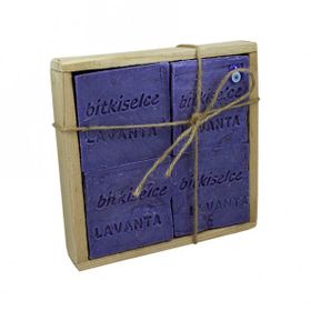 Bitkiselce 5x450 gr El Yapımı Lavanta Sabunu