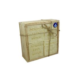 Bitkiselce 8x1 kg El Yapımı Eşek Sütü Sabunu