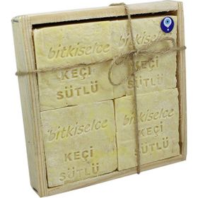 Bitkiselce 8x1 kg El Yapımı Keçi Sütü Sabunu
