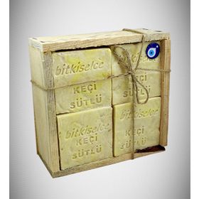Bitkiselce 8x1 kg El Yapımı Keçi Sütü Sabunu