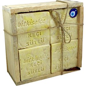 Bitkiselce 8x1 kg El Yapımı Keçi Sütü Sabunu