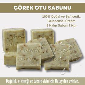 Bitkiselce 8x950 gr El Yapımı Çörek Otu Sabunu