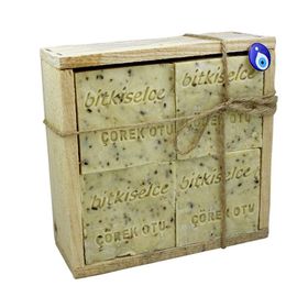 Bitkiselce 8x950 gr El Yapımı Çörek Otu Sabunu