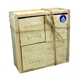 Bitkiselce 8x950 gr El Yapımı Zeytinyağı Sabunu