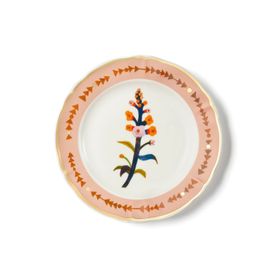Bitossi Home Botanica Flower 20.5 cm Turuncu Porselen Tatlı Tabağı