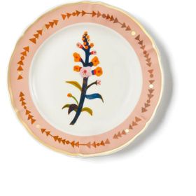 Bitossi Home Botanica Flower 20.5 cm Turuncu Porselen Tatlı Tabağı