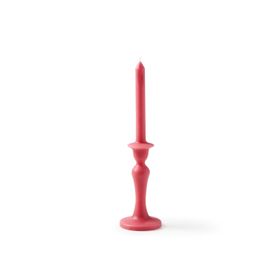 Bitossi Home Bugiedicera 42x10 cm Pembe Retro Şamdan