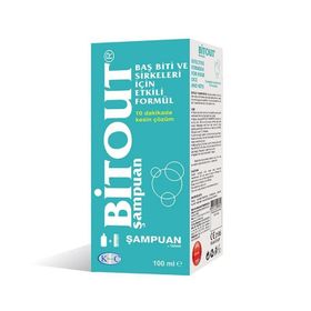 Bitout 100 ml Bit ve Sirke Şampuanı + Tarak