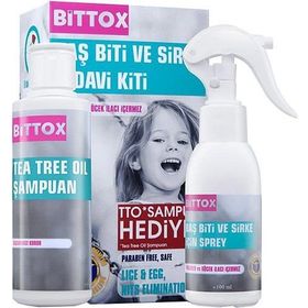 Bittox Bit Spreyi 100 ml ve TTo Tea Tree Oil 150 ml Şampuan