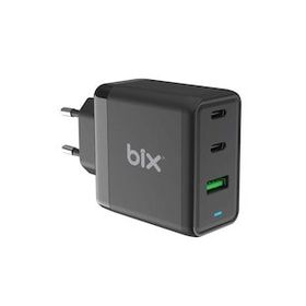 Bix 65 W USB Type-C QC 4.0 PD Gan 3 Portlu Hızlı Şarj Cihazı
