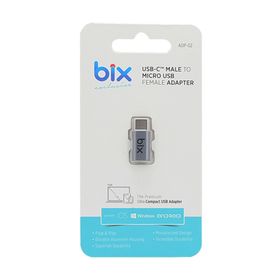 Bix ADP-02 Micro USB Type-C Çeviri Adaptörü