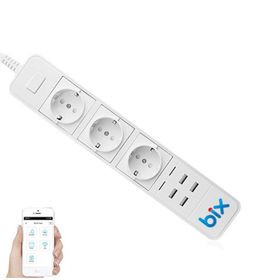 Bix Akım Korumalı Hızlı Şarj Özellikli Wifi Akıllı Priz