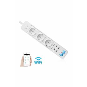 Bix Akım Korumalı Hızlı Şarj Özellikli Wifi Akıllı Priz