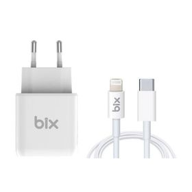 Bix BX-CL20TA Hızlı Şarj Adaptörü + 3A USB-C'den Lightning Kablo
