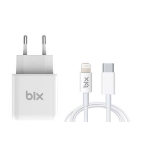 Bix BX-CL20TA Hızlı Şarj Adaptörü + 3A USB-C'den Lightning Kablo