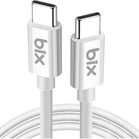 Bix BX-UC02C 1.2 mt Beyaz 60W Type-C To Type-C Hızlı Şarj ve Data Kablosu