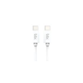 Bix BX-UC02C 1 mt Beyaz 60W Type-C to Type-C Hızlı Şarj ve Data Kablosu
