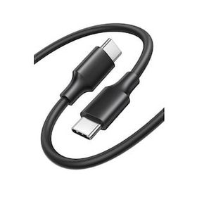 Bix BX-UC02C 1 mt Siyah 60W Type-C to Type-C Hızlı Şarj ve Data Kablosu