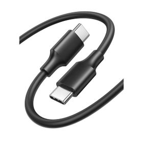 Bix BX-UC02C 1 mt Siyah 60W Type-C to Type-C Hızlı Şarj ve Data Kablosu