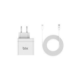 Bix BX-UC65WFTA Hızlı Şarj Adaptörü + E-mark Çipli Usb-c Kablo