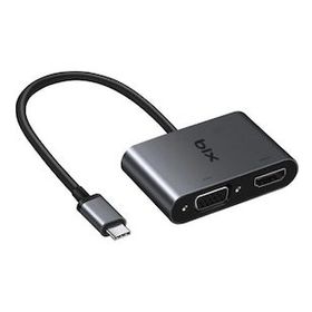 Bix BX14HB Type-C TO HDMI VGA Adaptör