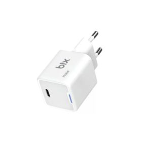 Bix BX1P30G GAN 30W TYPE-C Akım Korumalı Beyaz Hızlı Şarj Cihazı