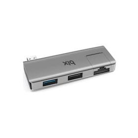 Bix BX22HB USB to USB 3.2 USB 2.0 RJ45 Dönüştürücü Adaptör