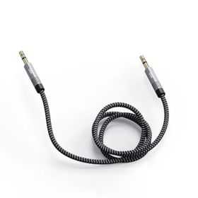Bix BXAU101 3.5 mm 2 mt Gri Stereo Aaux Ses Kablo