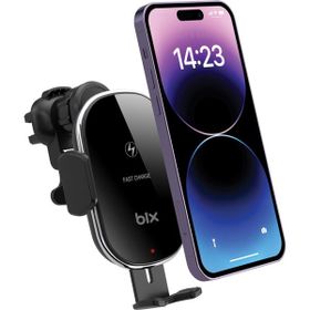 Bix Bxch3 15W Siyah Manyetik Kablosuz Şarj Destekli 360° Ayarlanabilir Araç Içi Telefon Tutucu