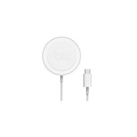 Bix BXMG15 15 Watt Beyaz Manyetik Kablosuz Şarj Cihazı