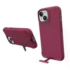 Bix BXMVM15-DP İphone 15 Kırmızı Vortex Korumalı Standlı Magfesa Kılıf