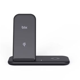 Bix BXMW1 iPhone Apple Watch Uyumlu 15W Qi Kablosuz Standlı Şarj Cihazı