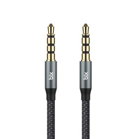 Bix Hi-Fi 3.5 mm To Erkek 2 mt Örgülü Aux Ses Kablosu
