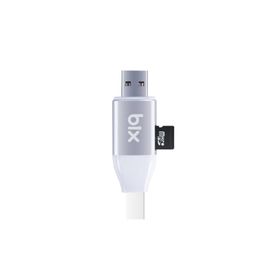 Bix iData Pro Micro SD Kart Okuyuculu iPhone Şarj Kablosu