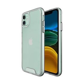 Bix iPhone 11 Nebula Aqua Transparan Ultra Şeffaf Çizilmeye Dayanıklı Tam Kapsamlı Koruma Kılıf