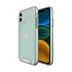 Bix iPhone 11 Nebula Aqua Transparan Ultra Şeffaf Çizilmeye Dayanıklı Tam Kapsamlı Koruma Kılıf